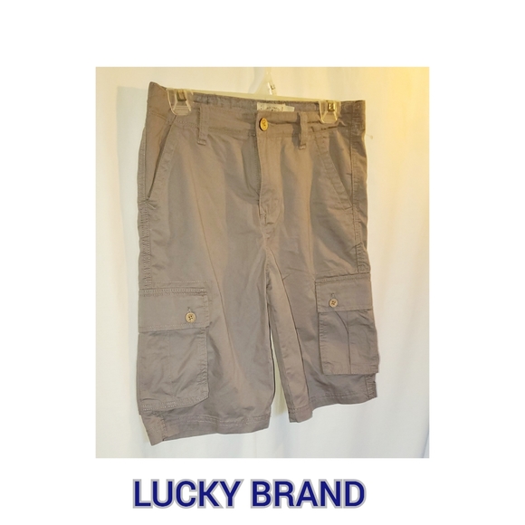 lucky brand cargo shorts